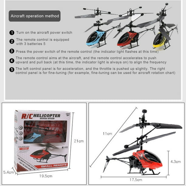Hélicoptère RC modèle LD - Hélicoptère RC en métal 3.5CH avec