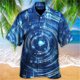 thumbnail image 3 of Camisas hawaianas divertidas de verano para hombres, blusas estampadas con música y guitarra, ropa de moda informal, blusas de rock and roll con cuello grande, 3 of 5