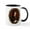 White/Black Inside, variant on CafePress - Richard III Mugs - 11 oz Ceramic Mug - Novelty Coffee Tea Cup