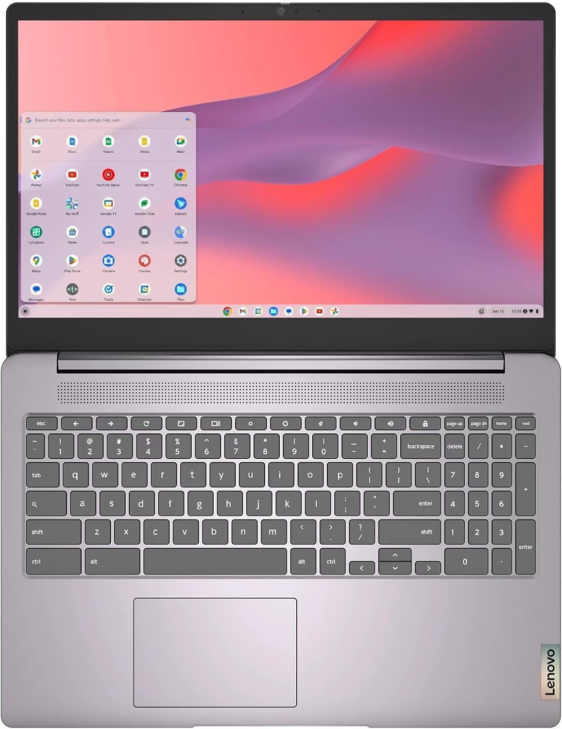 Lenovo IdeaPad 3i Chromebook 15.6" FHD Laptop, Intel Celeron N4500, 4GB Memory, 64GB eMMC + 128GB Memory Card Storage, Chrome OS, Artic Grey with Mazepoly Accessories