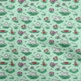 thumbnail image 1 of oneOone Polyester Spandex Sea Green Fabric Beach Sewing Fabric By The Yard Printed Diy Clothing Sewing Supplies 56 Inch Wide, 1 of 4