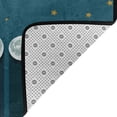 thumbnail image 4 of Night Sky Moon Stars Rugs Doormat, Non-Slip Machine Washable Carpets Floor Door Mat , 36" x 24", 4 of 7