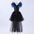 thumbnail image 5 of HNMKIU Halloween Costumes for Girls Toddler Kids Baby Girls Magnificent Witch Halloween Black Gown Fancy Dress Up Cosplay Party Tutu Dress Dresses I - 5-6 Years, 5 of 5