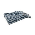 thumbnail image 2 of Fennco Styles Striped Cotton Throw Blanket with Tassel 50" W x 60" L – Navy Blue Blanket for Couch, Bedroom and Living Room Décor, 2 of 4