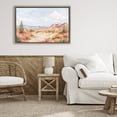 thumbnail image 3 of Stupell Industries Transitional Pastel Desert Dream Sunset Brown Floating Frame Canvas Art, 31 x 21, by Creative Studio, 3 of 8