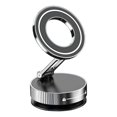 thumbnail image 1 of Support de Voiture Navigation Pliable Ventouse Rotative Support de Bureau Argent, 1 of 9
