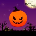 thumbnail image 2 of Calabaza de Halloween para niños, luz nocturna LED de silicona táctil regulable para bebés, cumpleaños, niños, niñas, regalos, luz nocturna blanda, decoración de habitación de niños, flor de bebé, de JAMW Sencillez, 2 of 4