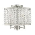 thumbnail image 6 of Livex Lighting Grammercy Ceiling Mount in Brushed Nickel, 6 of 9