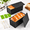 Black-2.2LB-2Pack, variant on 2pack Bread Loaf Pan With Lids 1 Lb Dough Capacity Non-stick Carbon Steel Pullman For Homemade Sandwich And Sourdough Corrugated