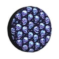 thumbnail image 1 of Balery crystal Skull Cubiertas para Neumáticos - Protector Resistente para Neumáticos de Camioneta, SUV, Remolque, Camper y RV-16 inch, 1 of 6