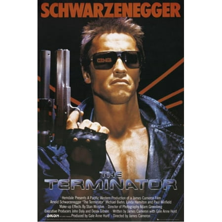 Terminator Wall - The Terminator One Sheet Movie Poster 24x36 inch