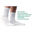thumbnail image 3 of Athletic Cushioned Cotton Crew Sport Socks 3 Pairs Shoe Size 5-13, 3 of 3