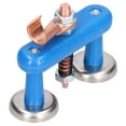 thumbnail image 4 of Nikou Magnetic Welding Support Clamp - Strong Suction Welding Magnet Ground Double Magnet Welding Ground Clamp Tool for Convenient Operation - Blue, 4 of 8