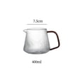 thumbnail image 2 of 2 Transparentes Café con Asa de Gran Capacidad para El Hogar, Cafetería, Oficina. perfecl Hervidor de café, 2 of 3
