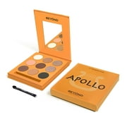 BEYOND APOLLO 9Colors Shimmer & Matte Highly Pigment Professional Eyeshadow Palette.
