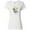 AA-White, variant on Inktastic He is Risen Cross with Script and Flowers Women's T-Shirt