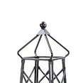 thumbnail image 4 of Achla Designs Lattice Obelisk Garden Trellis, 67 Inch Tall, Graphite Powder Coat Finish, 4 of 7