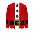 thumbnail image 3 of Christmas Sweatshirt for Men Casual Lightweight Graphic Sweatshirt Crewneck Long Sleeve Pullover Tops, Red, L, 3 of 4