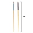 thumbnail image 3 of BambooMN Premium Reusable Japanese Bamboo Chopsticks, Polka Dot Panda, 9.5 inch - Sky and Navy Blue - 120 Pairs, 3 of 7