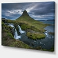 thumbnail image 2 of Beautiful Kirkjufellsfoss Waterfall - Landscape Canvas Art Print, 2 of 4