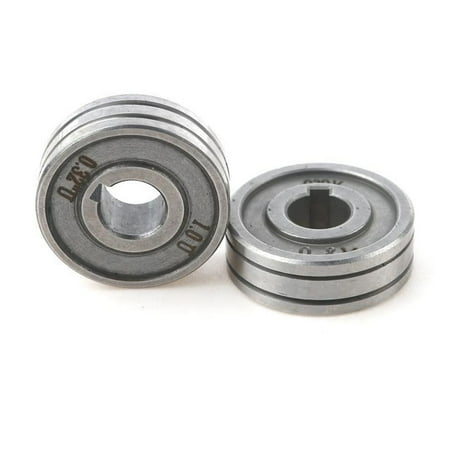 

Mingyiq Wire Feeder Roller Wire Feeding Guide Wheel 0.6/0.8/1.0mm for MIG Welder Welding