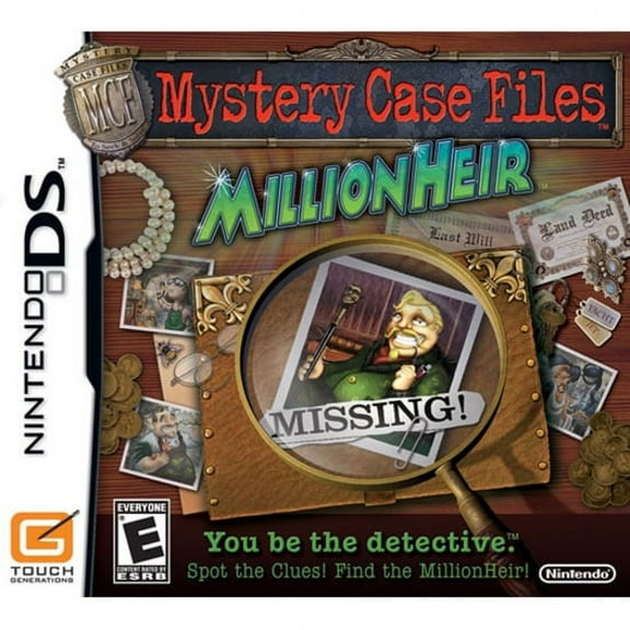Nintendo Mystery Case Files: MillionHeir