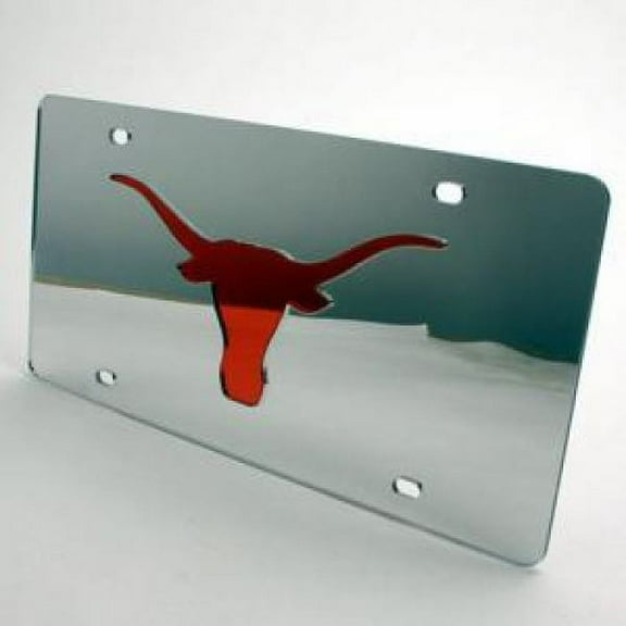 NCAA Texas Longhorns Team Mirror License Plate