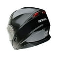 thumbnail image 5 of 1Storm New Motorcycle Bike Modular Full Face Helmet NOLED901 Dual Visor Sun Shield: Glossy Black, 5 of 9