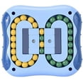 thumbnail image 1 of DAMAIE Magic Bean Rotating Cube Decompression Toy - Square Rotating Small Beads Puzzles Game for Exercise Brain - Fidget Toy IQ Magic Bean Toys[Blue], 1 of 7