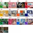 thumbnail image 2 of Self-Adhesive Paper PVC,Home Decorative Film Furniture Cupboard Wardrobe Paint Sticker,Waterproof Removable Sticker,15.8" x 23.6",Blue, 2 of 6
