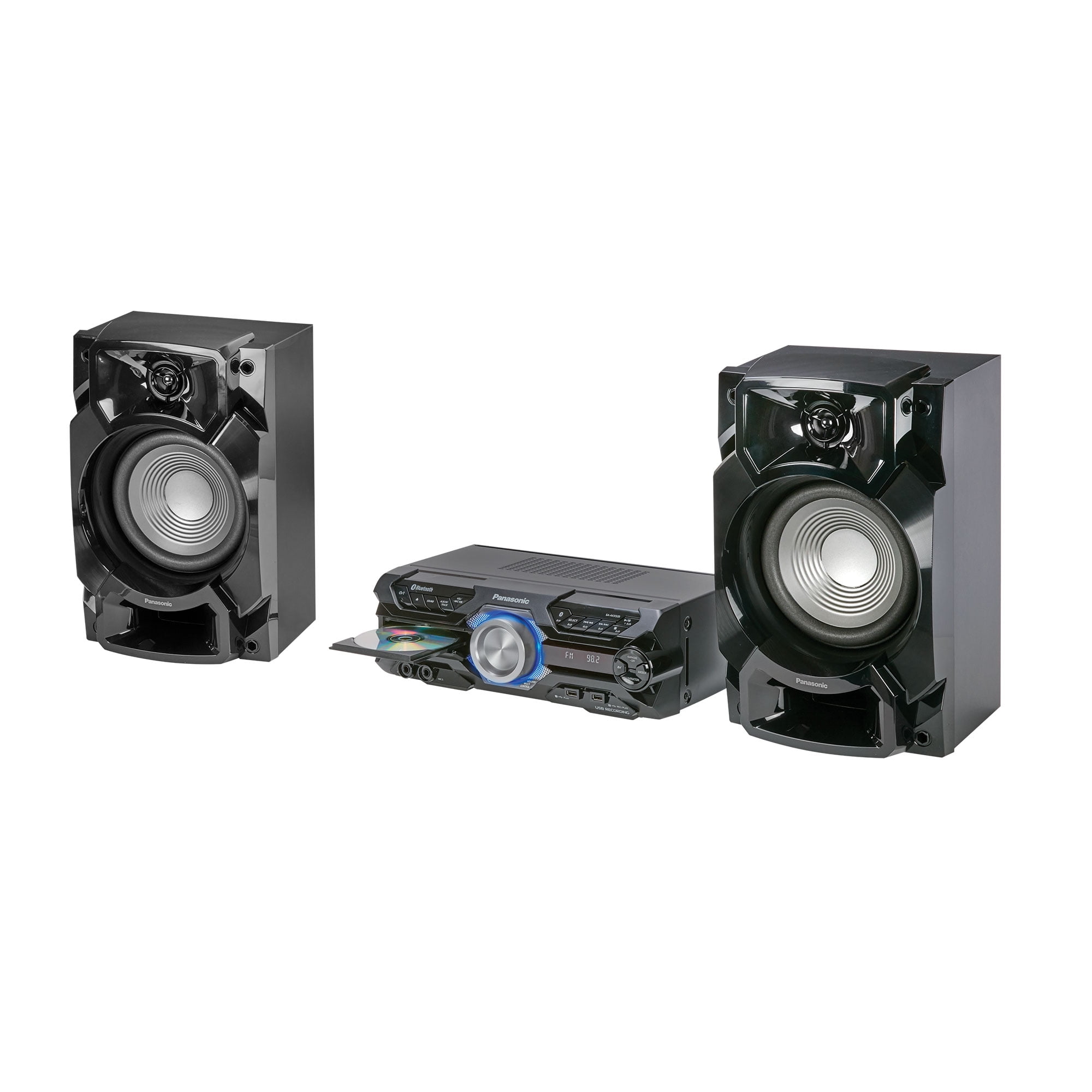 Panasonic SC-AKX520PNK 650W Hi-Power Audio System with CD Player and DJ & Karaoke Effects - New