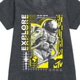 thumbnail image 2 of MTV Moon Person - Explore - Toddler And Youth Girls Fleece Dress, 2 of 4