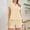 Beige, variant on MAIHAN Women Casual Outfits Women Spring Outfits Shirt and Pants Elastic Waist Shorts 2pcs Clothes Set Casual Two-Piece Outfit