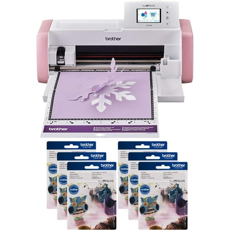 Brother ScanNCut SDX85M DIY Cutting Machine with Scanner and 6 CADXBLD1 Replacement Blades