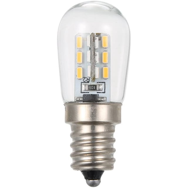 LED Refrigerator Light Bulb Fridge Lamp Bulb E12 Bulb Base Socket Holder Freezer Ceiling Home Lighting Lamp Warm White/White AC110V
