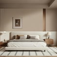 thumbnail image 5 of Fabric Texture PVC Fabric textile base Peel and Stick Wallpaper Self Adhesive Linen Look Wall cover Waterproof Washable Removable Vinyl Roll for Living Room Bedroom Accent Wall DIY Wallpaper self-adh, 5 of 14
