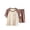 E313-Khaki, variant on hengsof Girls Color Block Modal Short Sleeve T Shirt Set, Fashion Crewneck Top Elastic Waist Shorts Casual Two Piece, Summer Soft Breathable Loungewear Outfit for 2-17 Years