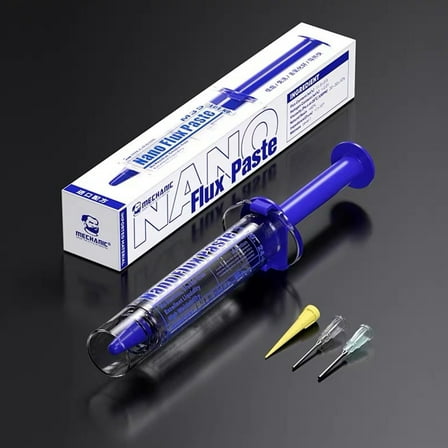 Solder Pastes with Superior Flows and Minimal Residues 10CC Soldering Pastes for PCB Chip and Microelectronics Repairing