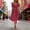 Red-A, variant on FRSASU Maxi Dresses for Women Casual Summer Stripe Printing Short Sleeve Boho Flowy A-Line Loose Beach Dress White-A