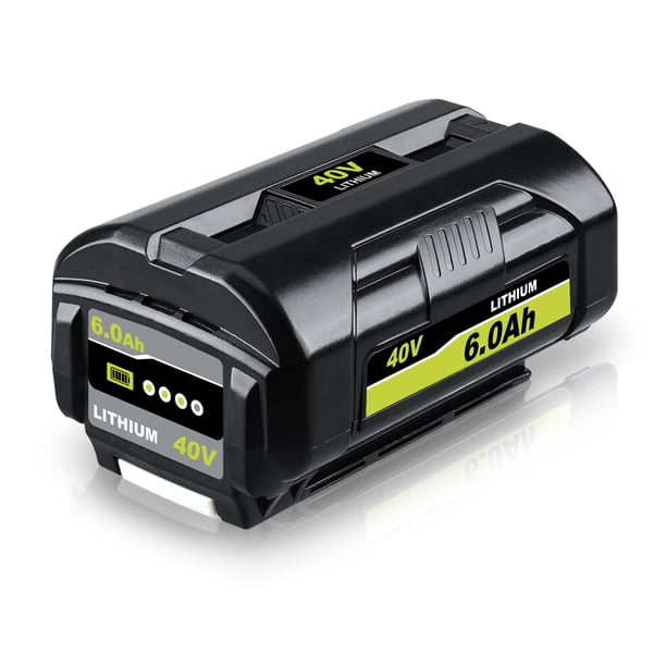 Batería de repuesto VINIDA 40V 6.0Ah de iones de litio para Ryobi