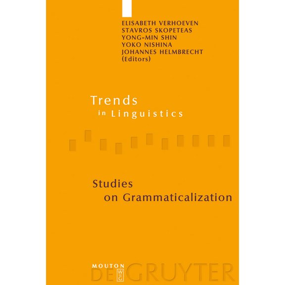 Trends in Linguistics. Studies and Monog Studies on Grammaticalization, Book 205, (Hardcover)