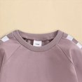thumbnail image 5 of TOWED22 Fall Winter Toddler Baby Boy Clothes 2Pcs Checkered Crewneck Sweatshirt and Pants Sweatsuit Little Boy Clothing(Blazer,12-18 M), 5 of 7