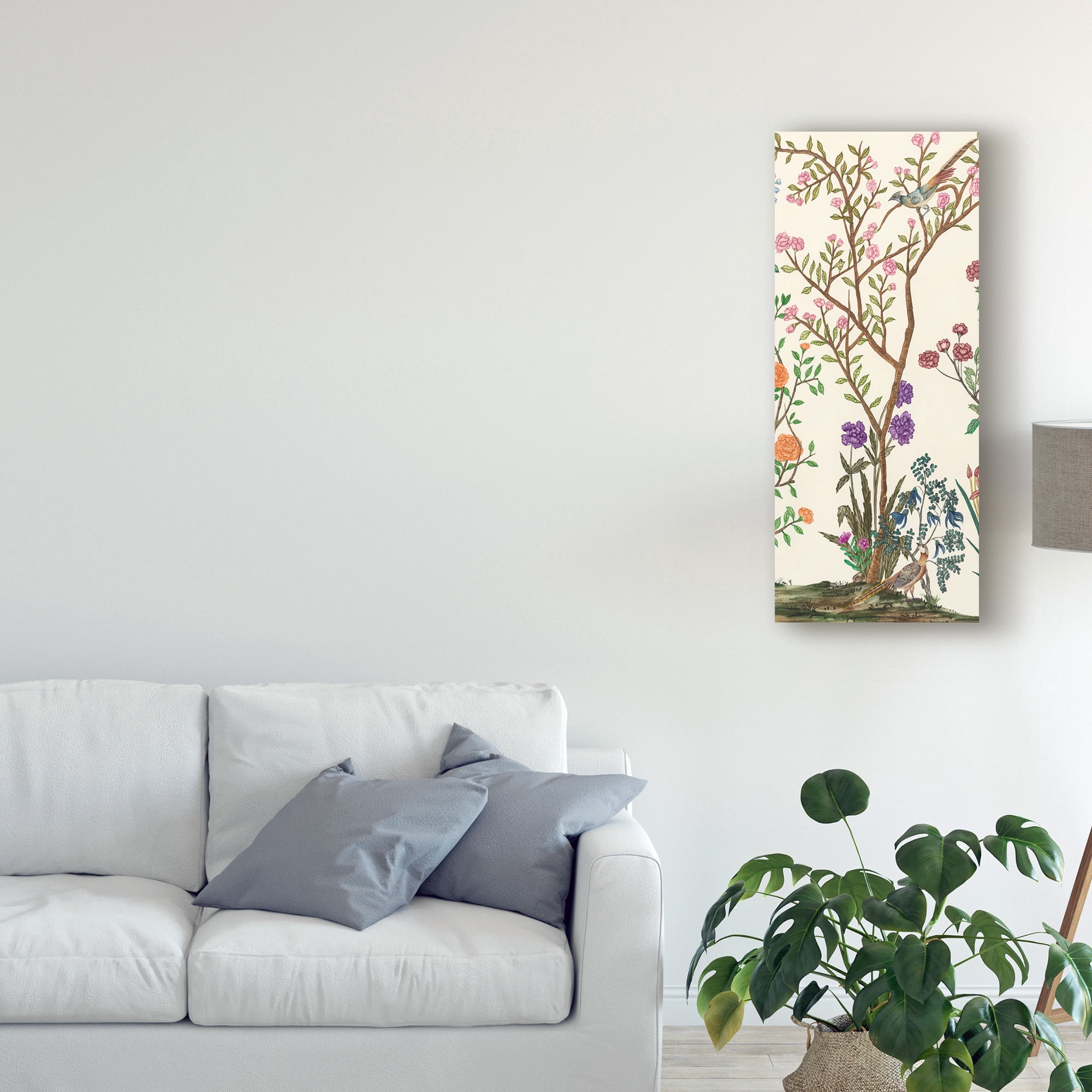 Trademark Fine Art 'Traditional Chinoiserie II' Canvas Art by Melissa Wang