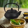 thumbnail image 4 of unbranded Hervidor De Hierro Fundido Negro Con Para Té A En, 4 of 6