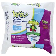 Pampers Kandoo Flushable Wipes, Sensitive 100 Each