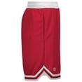 thumbnail image 4 of Holloway Sportswear XL Boys RETRO TRAINER SHORTS Scarlet/White 229626, 4 of 5