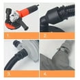 thumbnail image 7 of Angle Grinder Dust Cover Shroud, Angle Grinder Surface Grinding Cutting Dust Shroud, Concrete Stone Dust Collection Cover ,Easy to Setup, 7 of 7