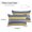 Yellow, variant on Navy Blue Yellow Striped Outdoor Pillow Covers 20x12 Inch Lumbar Pillow Covers Set of 2 Waterproof Decorative Throw Pillow Cases Farmhouse Vintage Stripe Cushion Covers for Patio Furniture Garden
