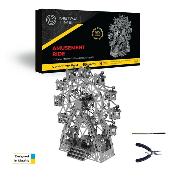 Amusement Ride Ferries Wheel DIY model kit