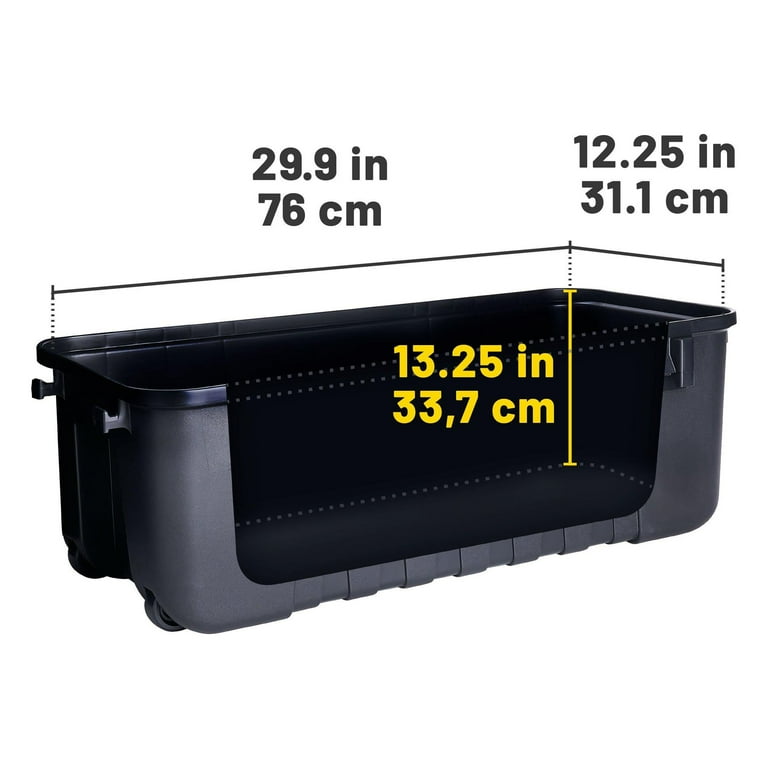 BE@BRICK bfhnnnv Plano Sportsman's Trunk, Black, 27-Gallon Lockable Storage